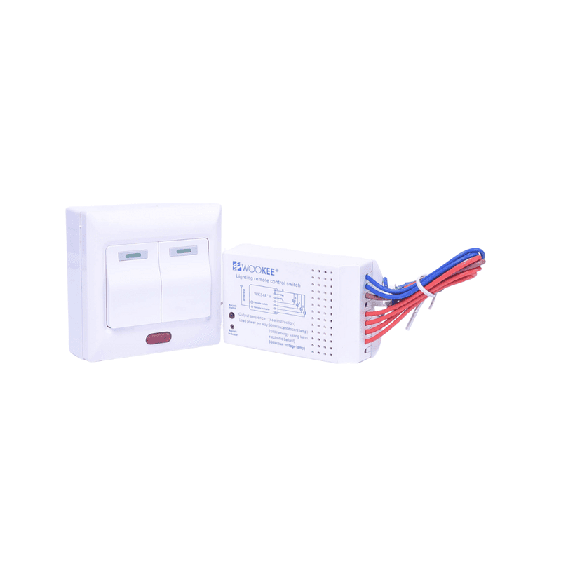 Lighting Remote Control Switch WK-102C Two Ways Output Power - Image 2